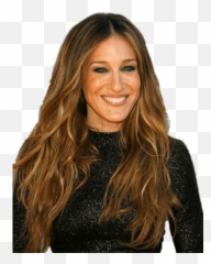 Download Free Png Sarah - jessicaparkerwavyhair DLPNGcom Sarah Jessica Parker Long Wavy Hair
