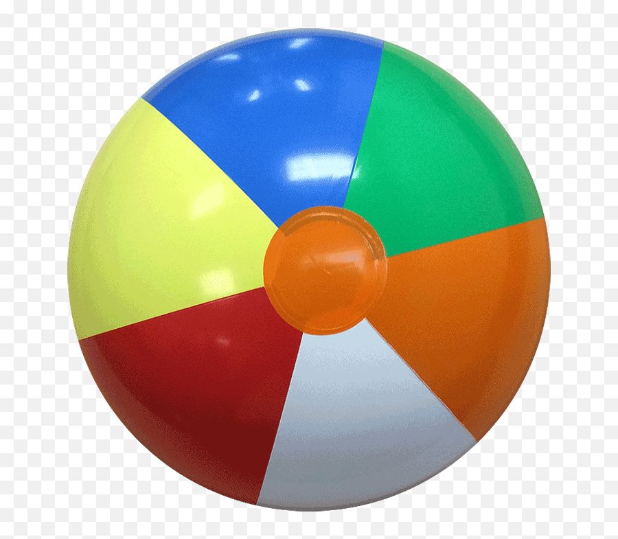 Images Of Beach Balls - Colorful Beach Ball Png,Beach Balls Png