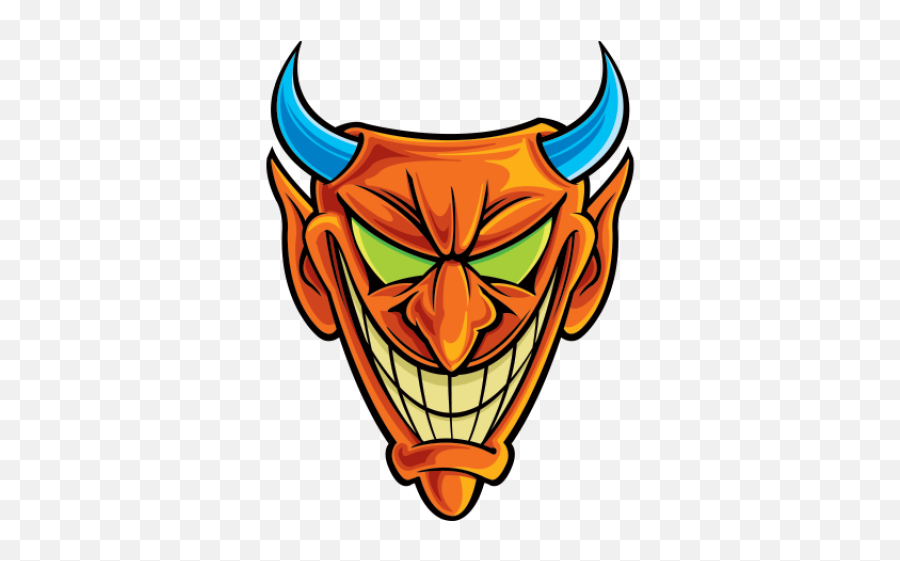 Evil Clipart Devil Head - Devil Head Png,Evil Transparent