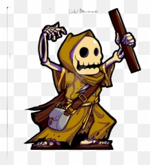 Skeleton Mage Png 6 Image - Cartoon Skeleton Warrior Png,Mage Png