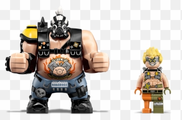 75977 - Junkrat E Roadhog Lego Roadhog Png,Roadhog Png