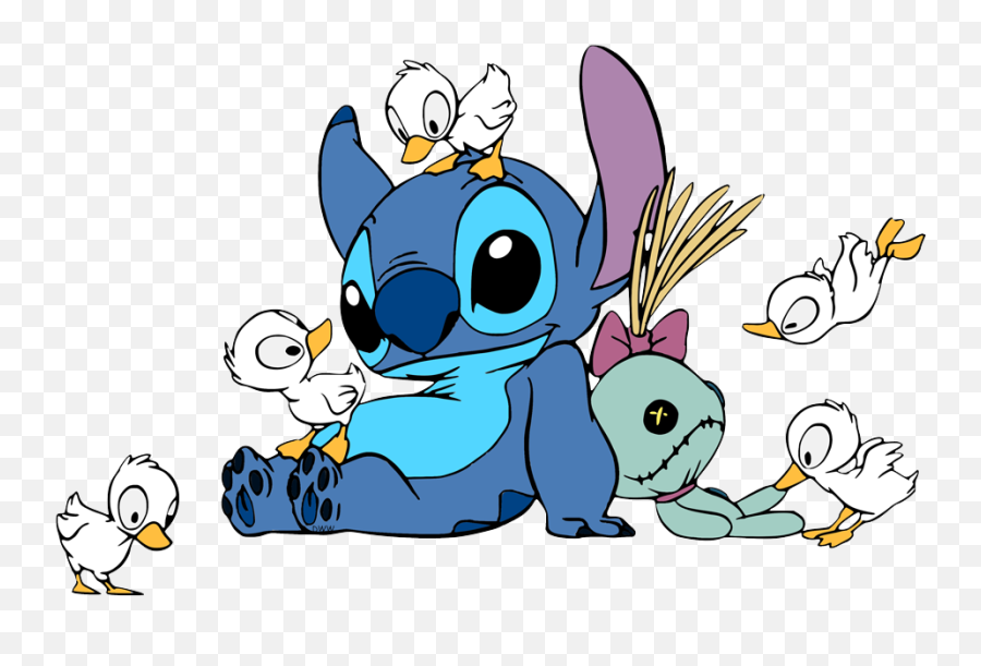 Lilo And Stitch Clip Art Disney Galore - Stitch Y Scrump Png,Lilo Png