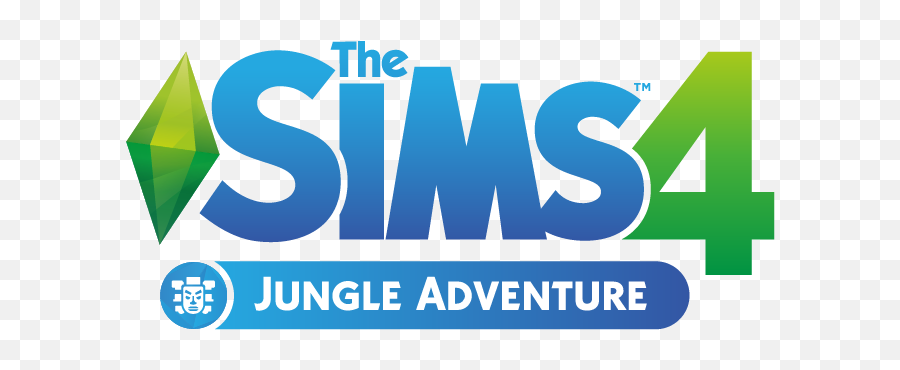 The Sims 4 Jungle Adventure Official Assets Boxart - Sims 4 Jungle Adventure Logo Png,Adventure Logo