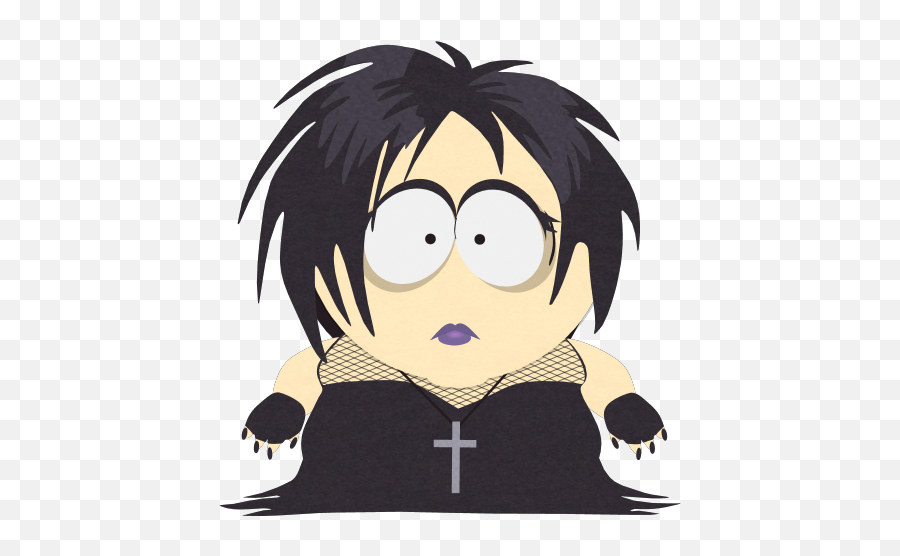 Henrietta Biggle - Das Offizielle South Park Wiki South South Park Goth Kids Png,South Park Png