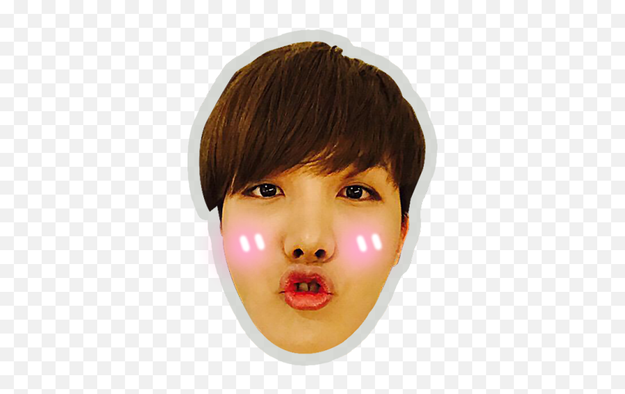 Free Download Bts Cara Png Jhope Clipart J Hope - Jimin Jhope Face Png,Cute Face Png