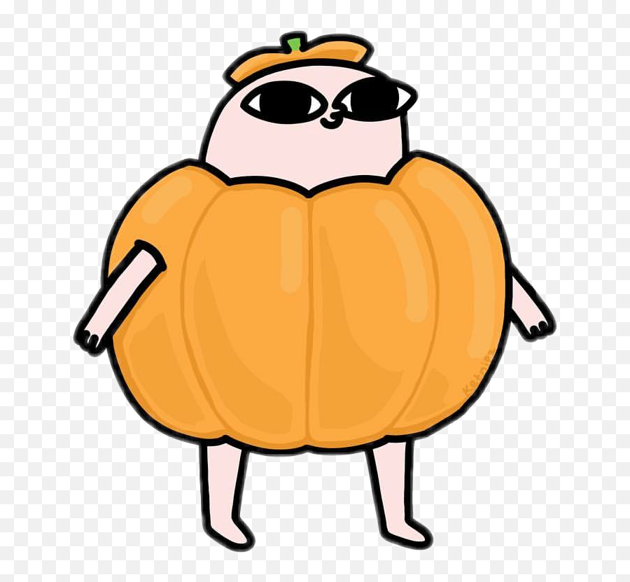 Spookyforestpng - Halloween Pumpkin Ketnipz Orange Spooky Sticker Ketnipz,Halloween Pumpkins Png