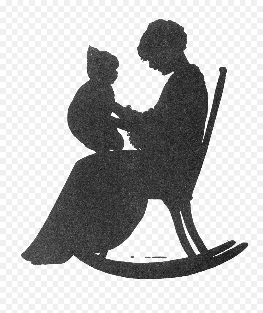 Silhouette Child Photography Grandmother - Grandmother Png Grandma And Granddaughter Silhouette,Baby Silhouette Png