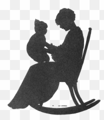 Silhouette Child Photography Grandmother - Grandmother png Grandma And Granddaughter