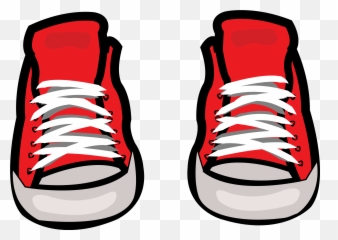 Converse Shoe Sneakers Chuck Taylor All Stars Clip - Red Red Converse Shoes Clipart Png,Converse Png