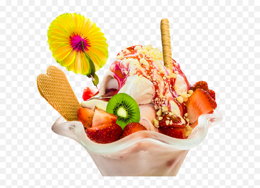 Ice Cream Sundae Free Clipart Hq - Most Delicious Ice Cream Png,Ice Cream Sundae Png