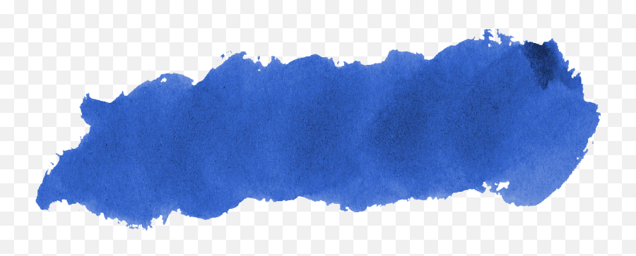 10 Dark Blue Watercolor Brush Stroke - Dark Blue Watercolor Brush Stroke Png,Watercolor Stroke Png