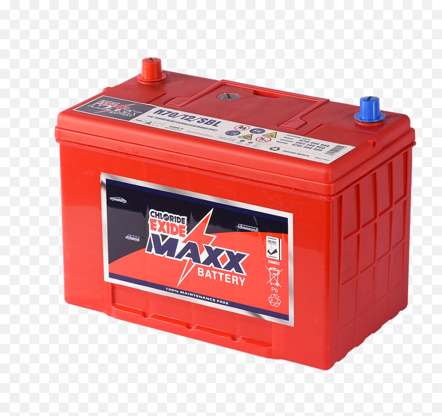 Maxx N70 Mf Car Battery - Chloride Exide Battery Png,Car Battery Png