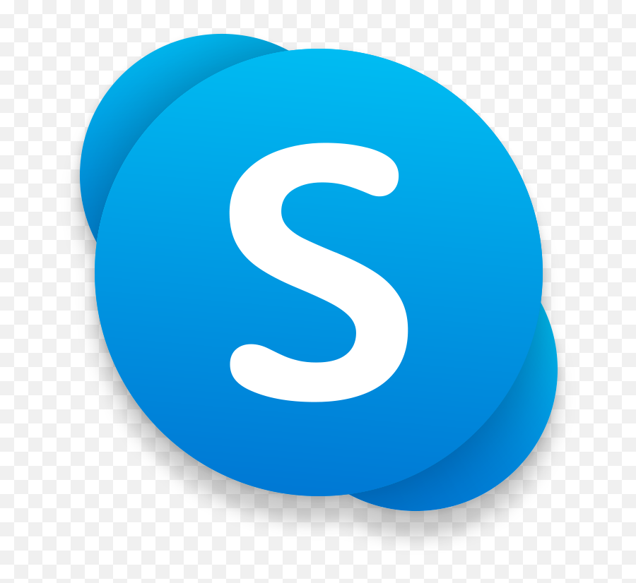 Skype For - Circle Png,Skype Logo