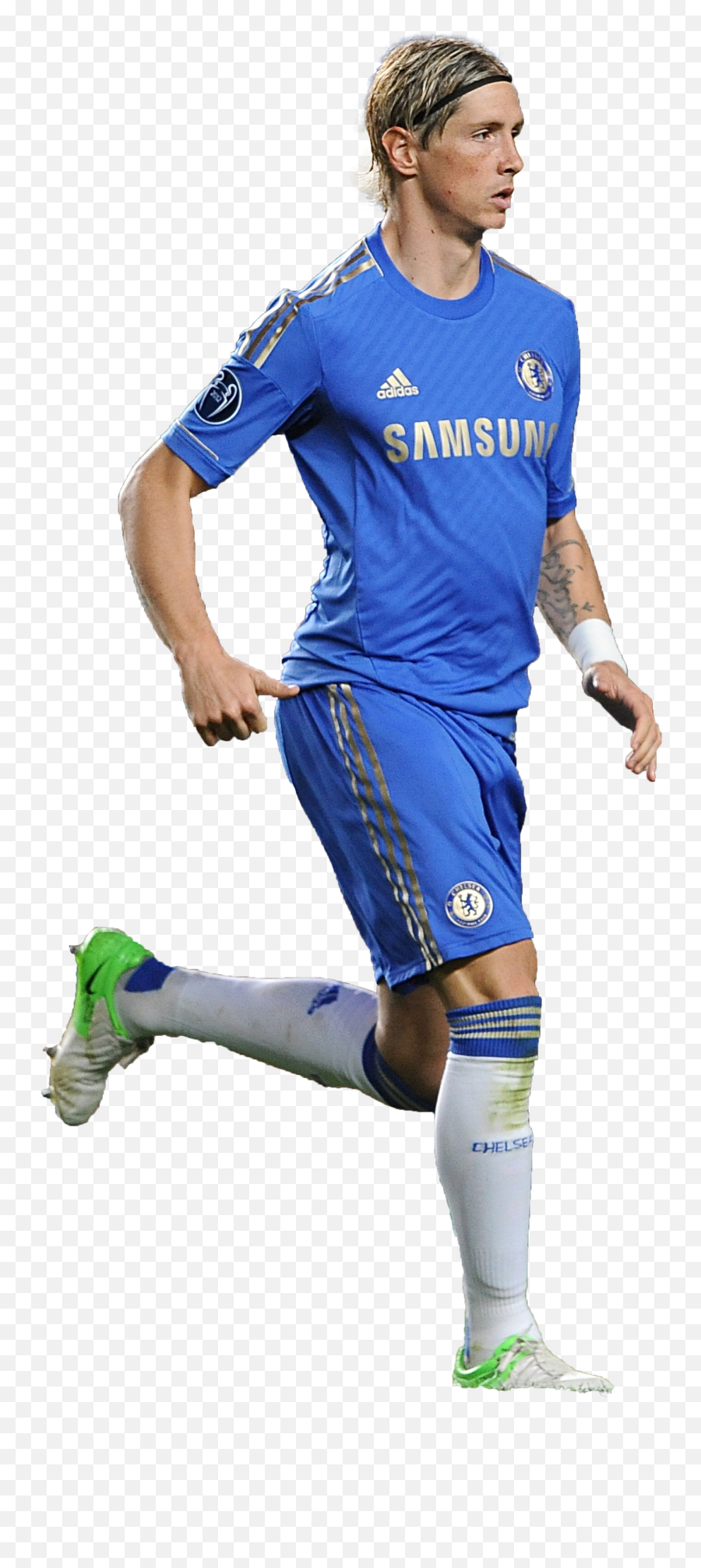 Download Fernando Torres - Kick Up A Soccer Ball Full Size Football Player Png,Soccer Ball Png Transparent