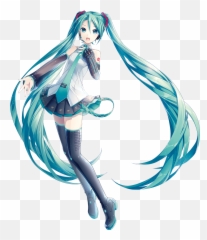 Hatsune Miku The Virtual Idol Begging - Vocaloid 3 png