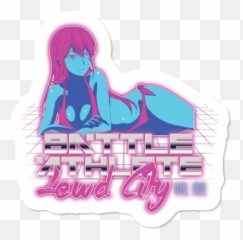 Lewd City Sticker By Battleathlete - Fictional Character Png,Lewd Png