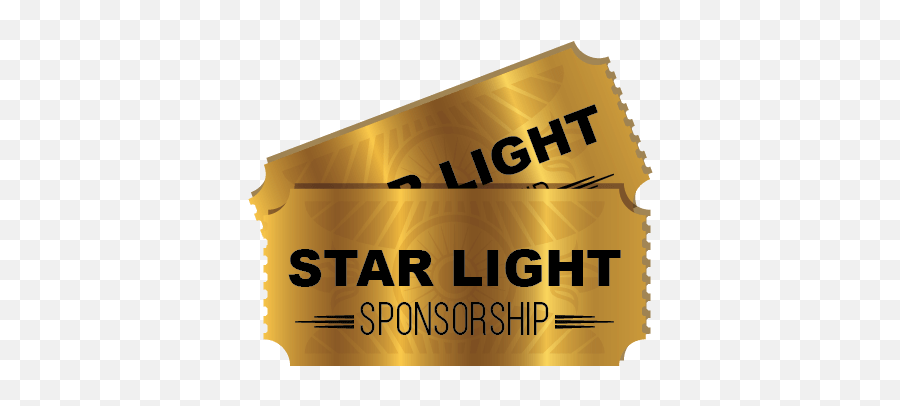 Star Light Sponsorship - Horizontal Png,Star Light Png