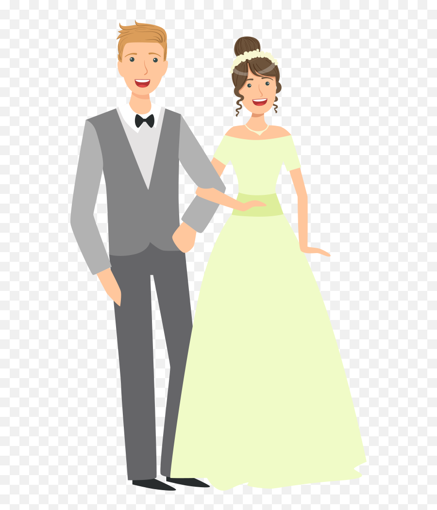 Download Hd Wedding Couple Png Image - Happy Anniversary Png Images Without Background,Wedding Couple Png