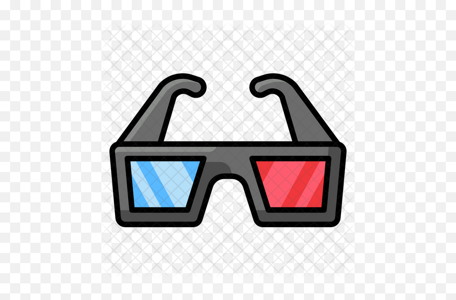 3d Glasses Icon - 3d Glass Png,3d Glasses Png