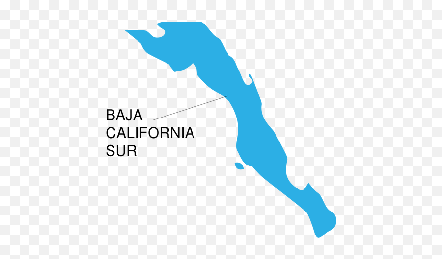 Transparent Png Svg Vector File - Estado De Baja California Sur,California Map Png