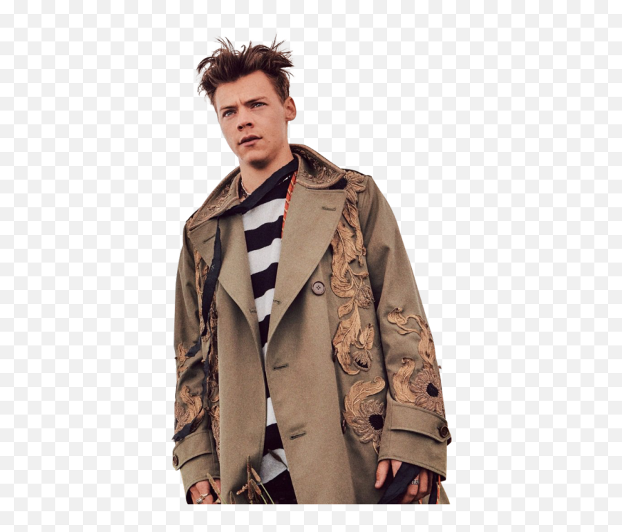 Harry Styles Png - Harry Styles Trench Coat,Harry Styles Png