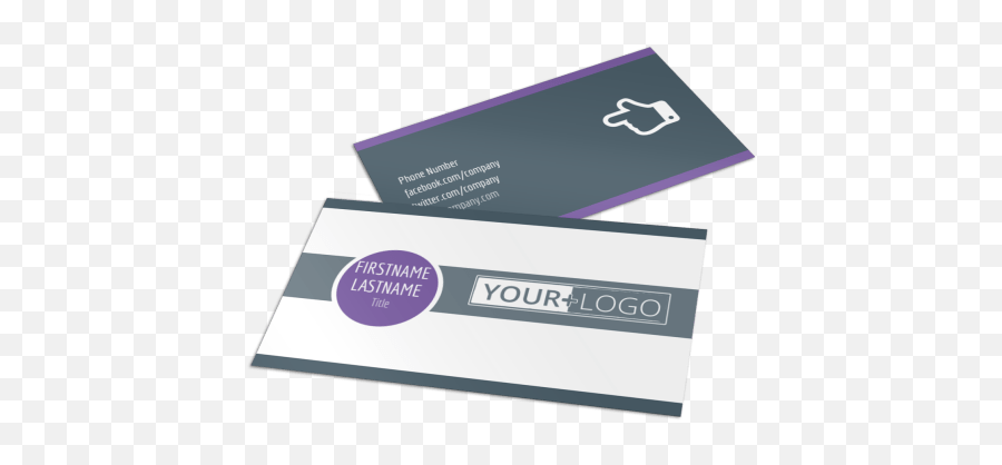Sports U0026 Health Club Business Card Template - Paper Png,Facebook Logo For Business Cards