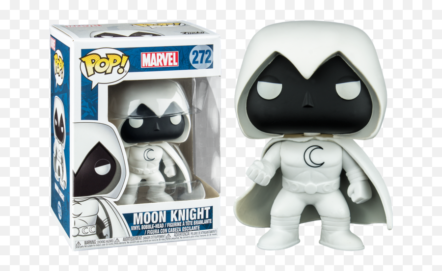 Moon Knight Funko Vinyl Figure - Marvel Moon Knight Pop Png,Moon Knight Logo