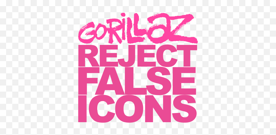 Gorillaz Reject False Icons Documentary Wiki - Gorillaz Reject False Icons Logo Png,Gorillaz Transparent