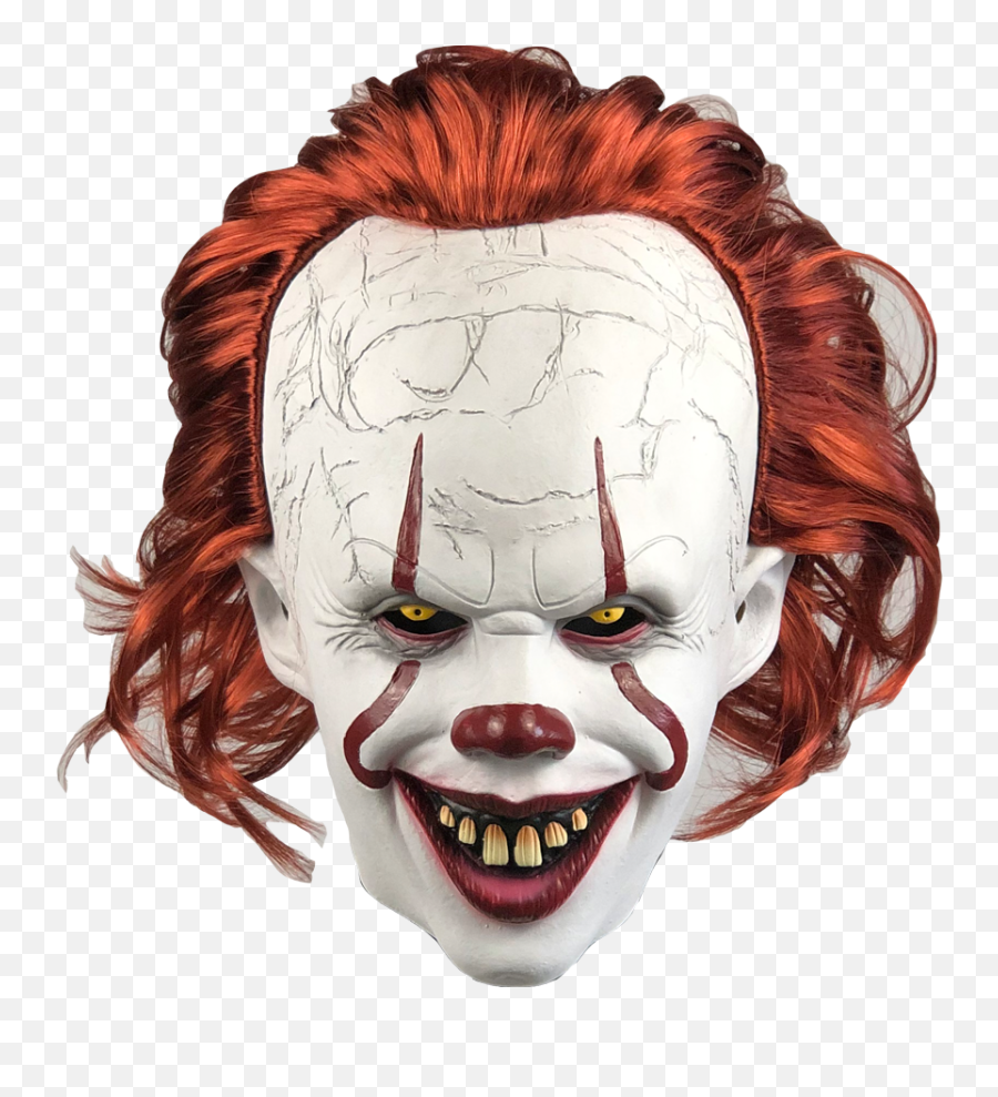 Details About 2020 Pennywise Joker Mask It Chapter Two 2 Horror Clown Halloween Scary - Pennywise Costume With Led Eyes Png,Scary Clown Png