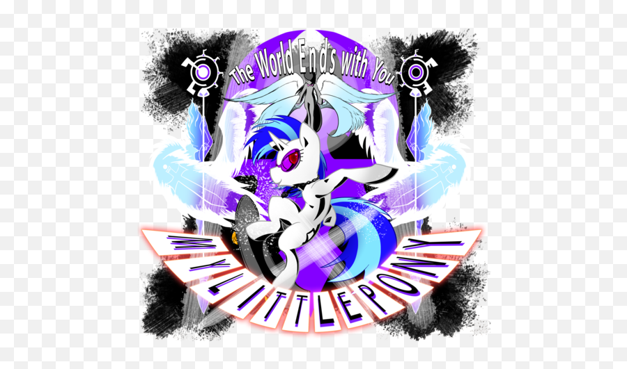 110886 - Artistpupupu6000 Dj Pon3 Safe The World Ends Language Png,The World Ends With You Logo