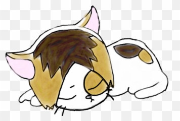 Kenma Haikyuu Sticker - Cat Transparent png