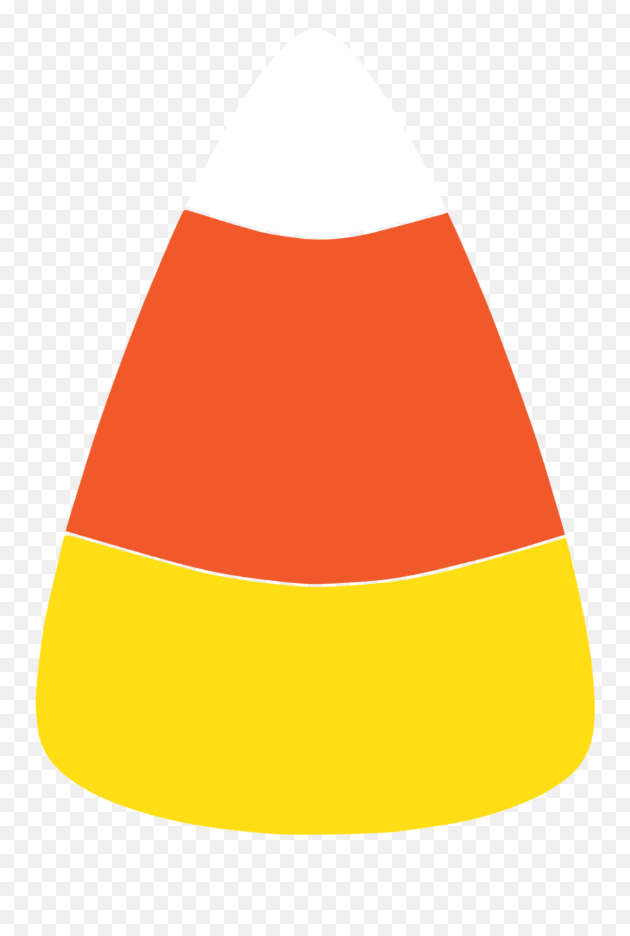 Halloween Clipart Candy Corn - Transparent Background Candy Corn Clip Art Png,Candy Corn Transparent