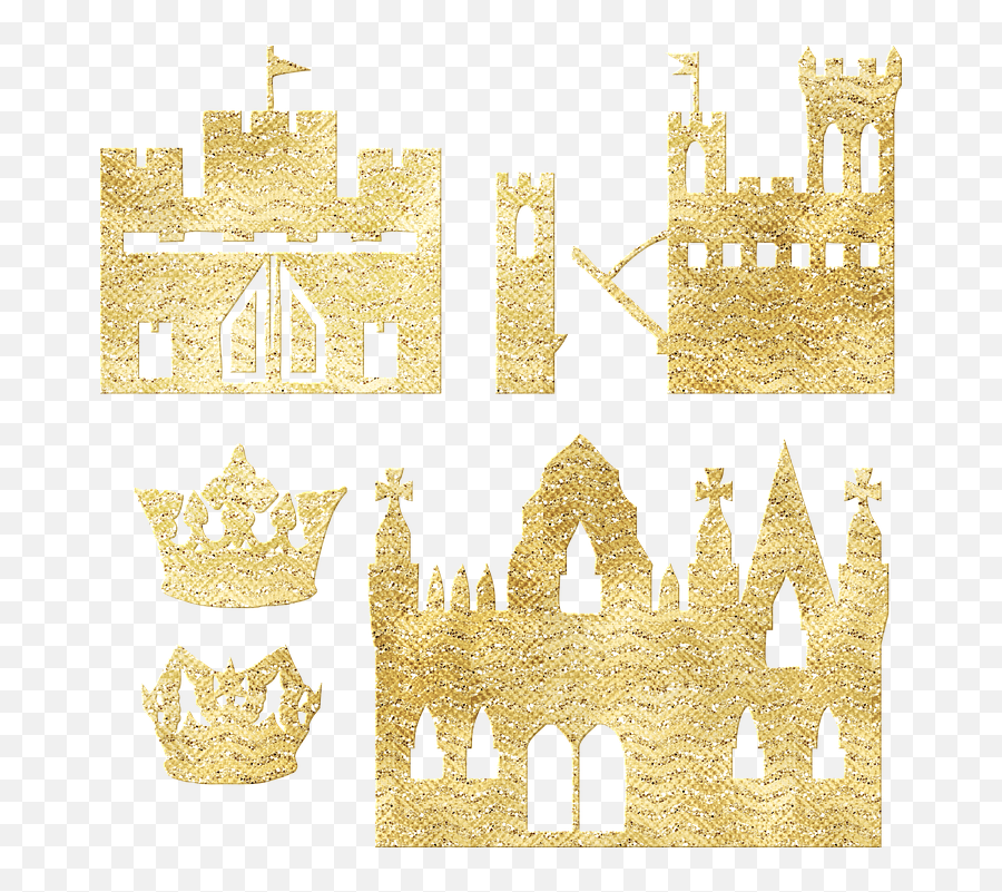 Castillo De Oro Corona Del Rey La - Imagen Gratis En Pixabay Castle Gold Png,Corona De Rey Png