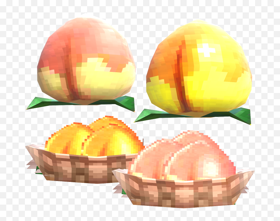 3ds - Animal Crossing New Leaf Peach The Models Resource Animal Crossing Peach Sprite Png,Peach Transparent