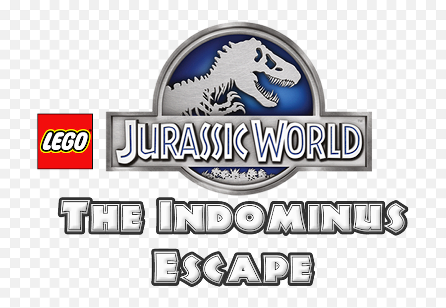 The Indominus - Lego Jurassic World The Indominus Escape Logo Png,Jurassic Park Logo Black And White