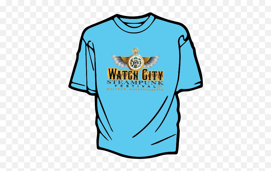 Blue Wcsf Logo Tee Watch City Png Steampunk
