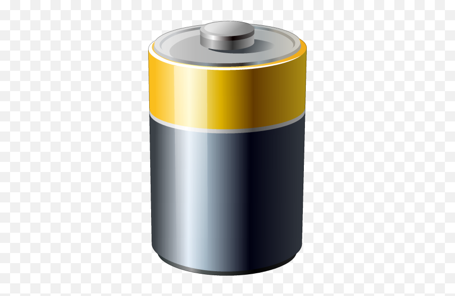 Battery Icon Png - Cylinder,Battery Icon Png