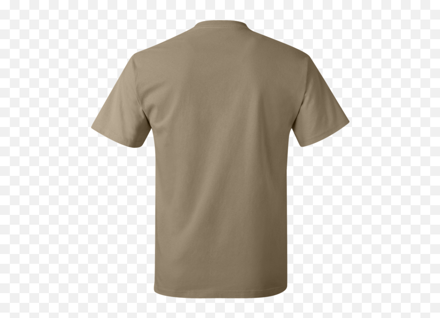 Download T Shirt Template Sand Png - Beige T Shirt Template Back,T Shirt Template Png