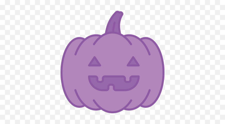 Pumpkin Icon Of Colored Outline Style Png Free