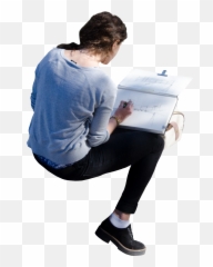 Sitting Png Transparent Collections - People Sitting At Desk Png,Ryan Reynolds Png