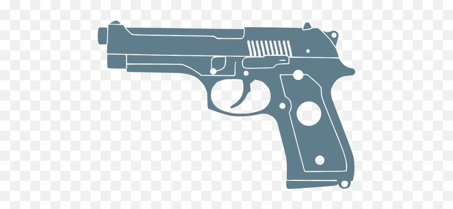 Pin - Gun Svg Png,Revolver Icon