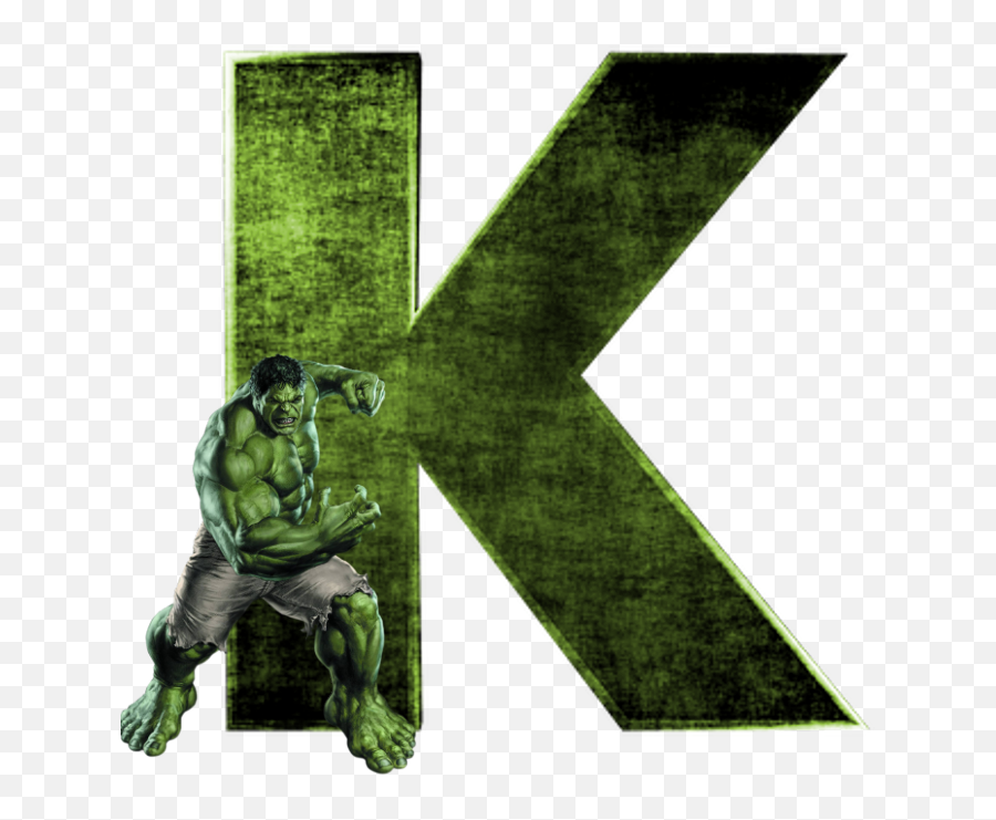 Alfabeto - Alfabeto Hulk Png,K Png