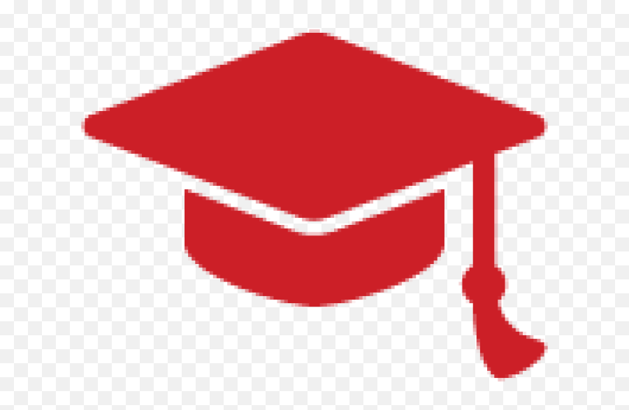 Graduation Hat Icon Vector Png - Graduate Hat Red,Graduate Cap Icon