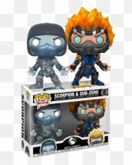 Funko Mortal Kombat - Scorpion Pop png