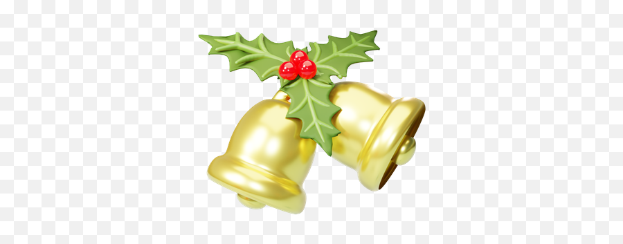 Christmas Bell Icon - Download In Line Style Handbell Png,Christmas Bells Icon