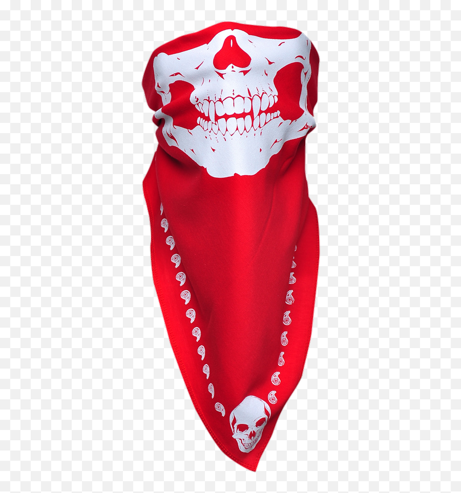 Red Bandana Png - Bandana Sticker Skull Bandana Face Mask Skull Bandana Face Mask,Bandana Png