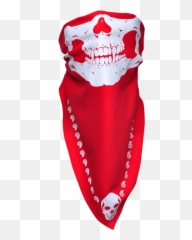 Red Bandana Png - Bandana Sticker Skull Bandana Face Mask Skull Bandana Face Mask,Bandana Png