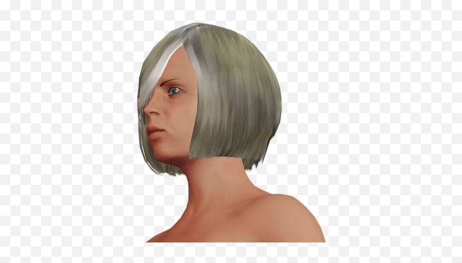 Transparent Woman Thinking Looking - Lace Wig Png,Thinking Transparent