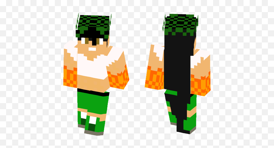 Gon Freecs Adult Form Minecraft Skin - Gon Freecss Minecraft Skin Png,Gon Png