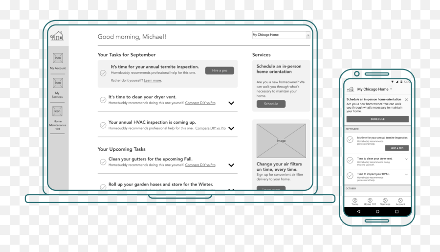 Homebuddy U2014 Jonathancb - Product Designer Technology Applications Png,Making Buddy Icon